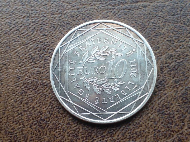Срібло 10 євро (Регіони Франції Прованс-Альпи-Лазурний Берег) 2011-го року