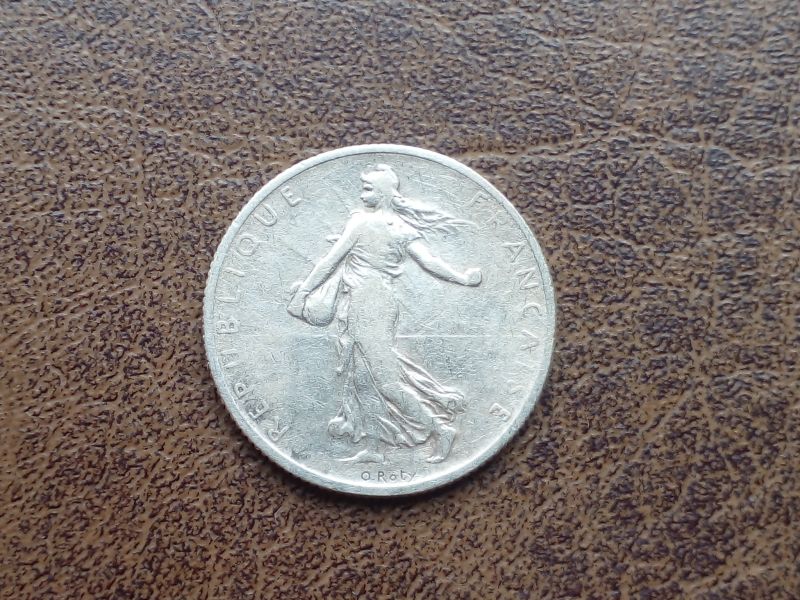 Срібло 2 франки 1899-го року Франція