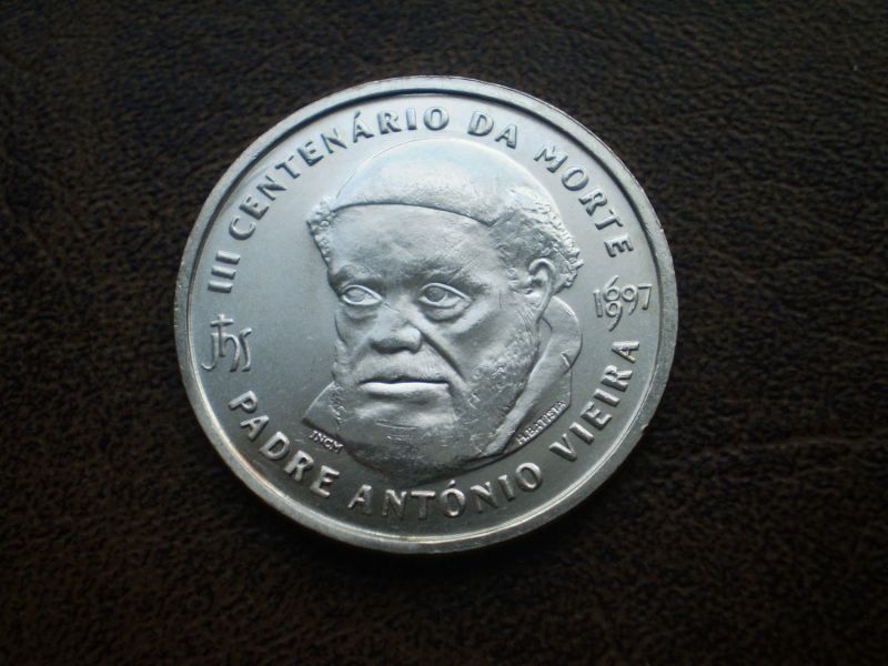 Срібло 500 ескудо (300 років смерті Антоніу Вієйра) 1997-го року