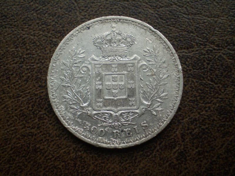 Срібло 500 реалів 1903-го року королівство Португалія