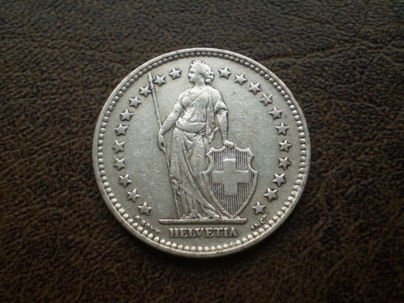 Срібло 2 франки 1940-го року Швейцарська конфедерація