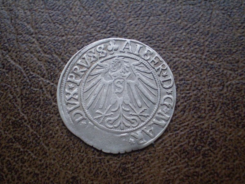 Срібло гріш 1541-го року герцогство Пруссія