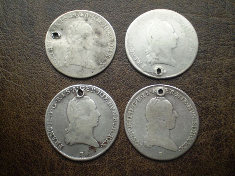 Срібло 1/4 кроненталера (дукачі) 1788-1797 років Австрійські Нідерланди