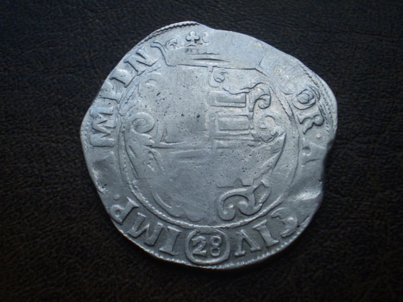 Срібло флорин (28 штюверів) 1618-го року Кампен, Священна Римська імперія