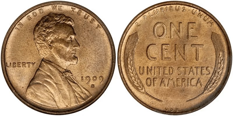 1 цент 1909 р.