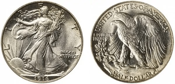 50 центів 1916 р.